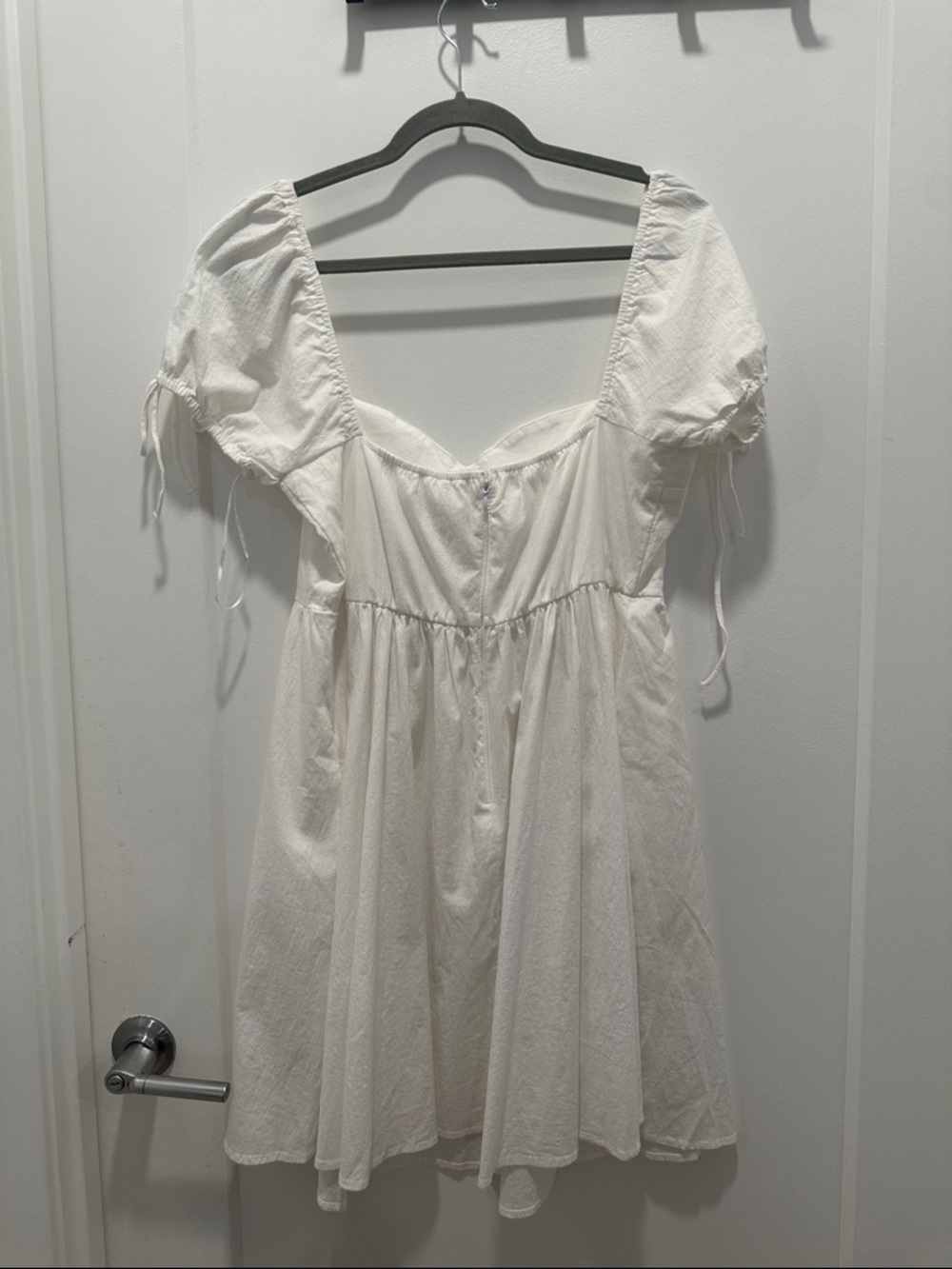 NWT Abercrombie & Fitch Linen Mini Dress Size Large - Picture 2 of 6